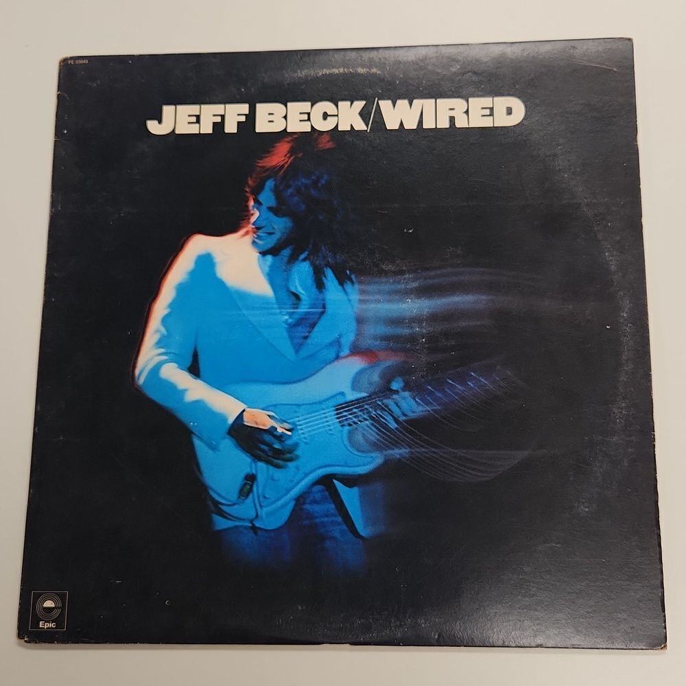 Jeff Beck Wired 1976 Vinyl Record Album